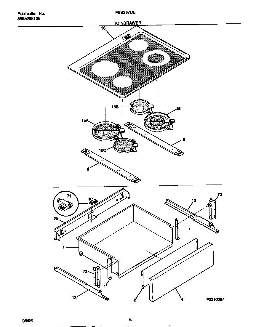 Top/drawer