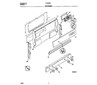 Tappan TGF355BEDA backguard diagram