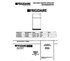 Frigidaire FRT20NGCW3 cover diagram