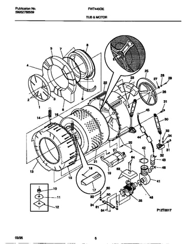 Tub & motor