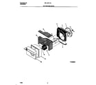 White-Westinghouse WAL123Y1A4 air handling parts diagram