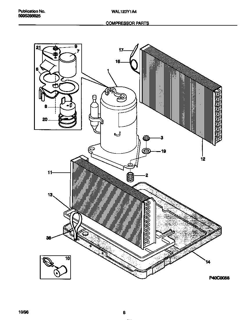 Compressor parts