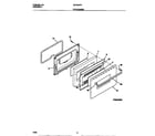 Universal/Multiflex (Frigidaire) MEF303PCWG top/drawer diagram