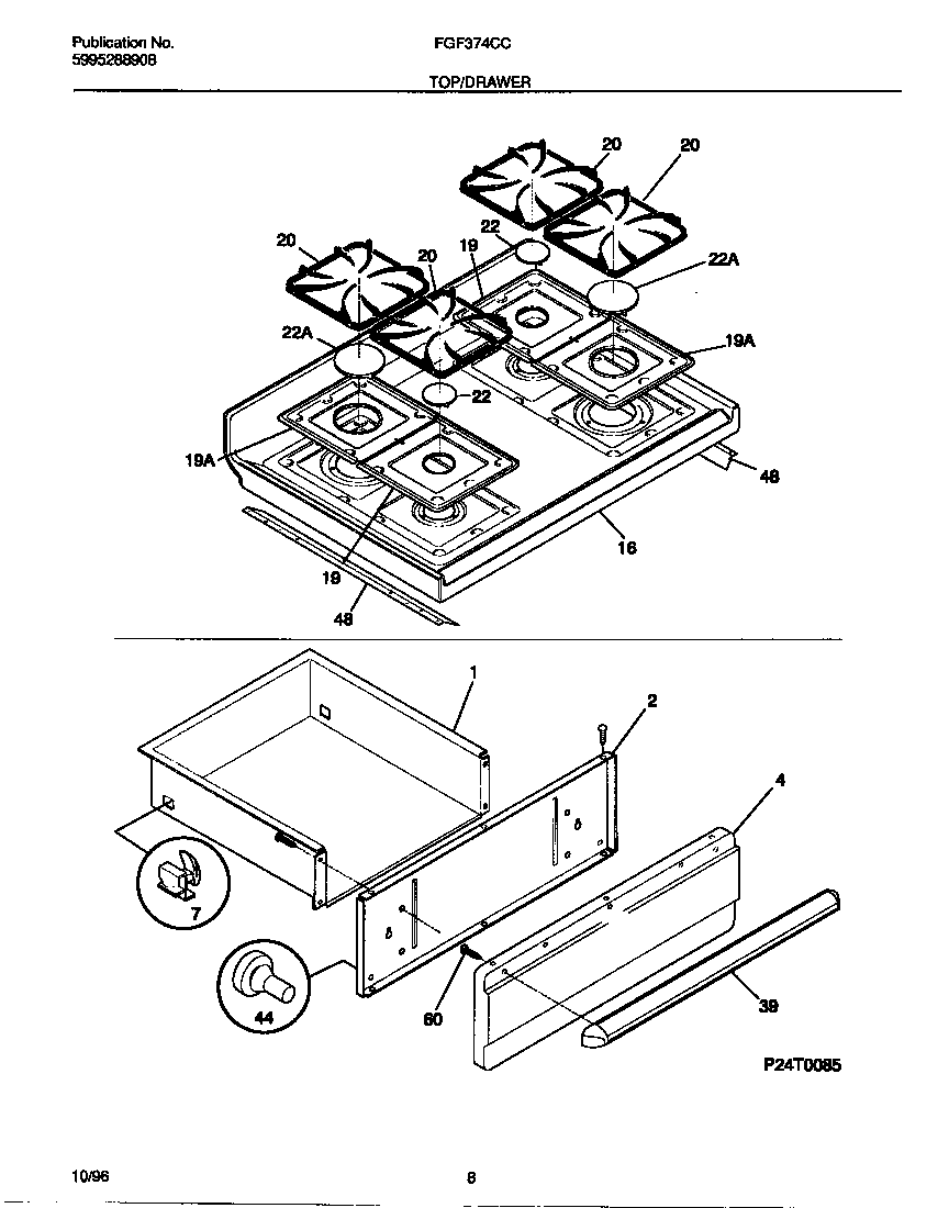 Top/drawer