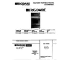 Frigidaire FGF379WESD cover diagram
