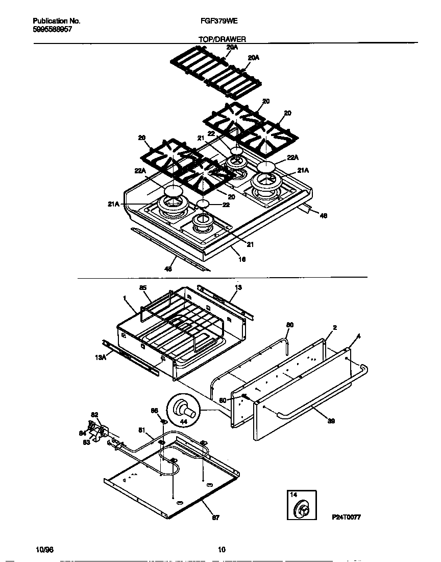 Top/drawer