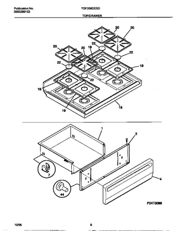 Top/drawer