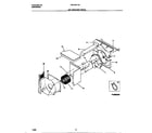 Frigidaire FEV157F1A1 air handling parts diagram