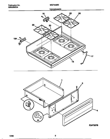Top/drawer