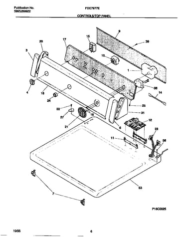 Controls/top panel
