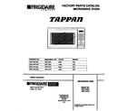 Tappan TMT127E1B0 cover diagram