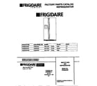Frigidaire FRS20ZGFD0 cover diagram