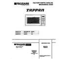 Tappan TMS083E1W0 cover diagram