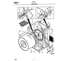 Frigidaire FDE7977ES0 cabinet/drum diagram