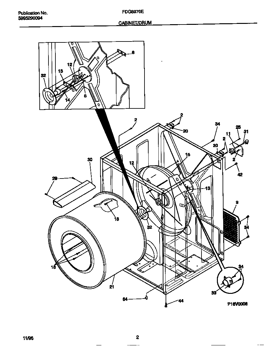 CABINET/DRUM