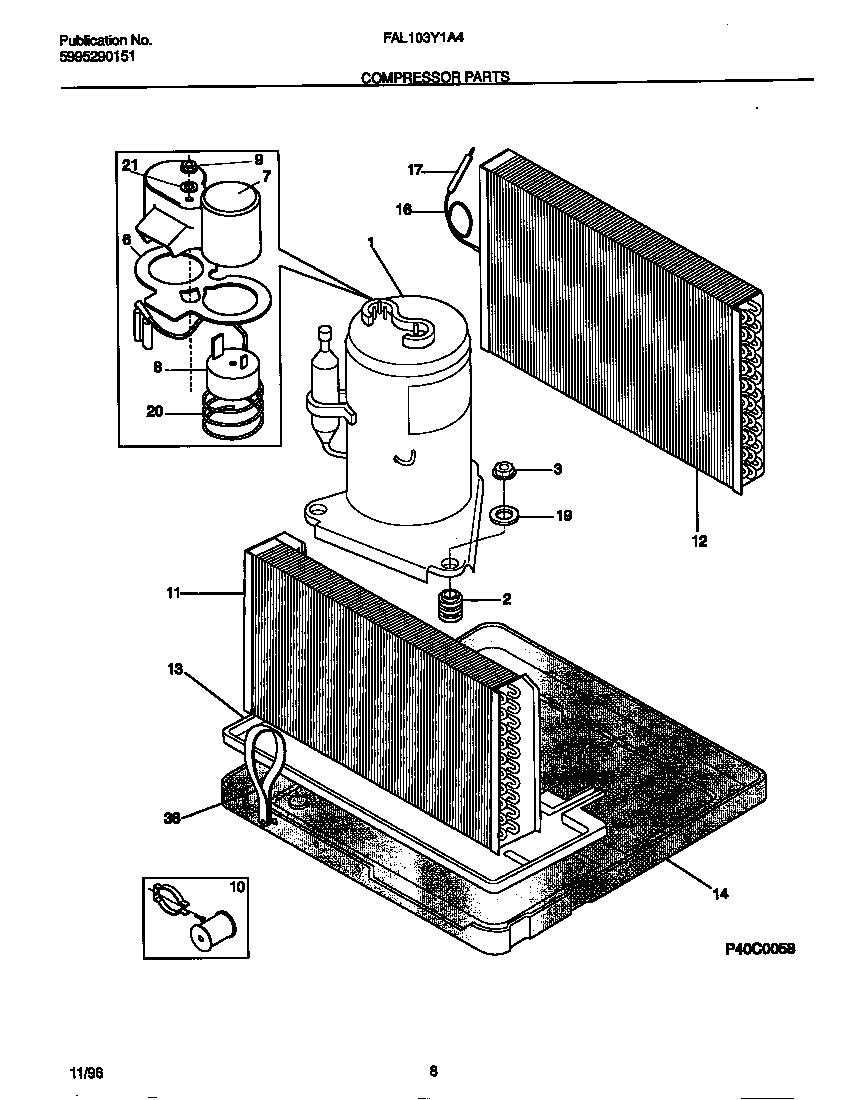 Compressor parts