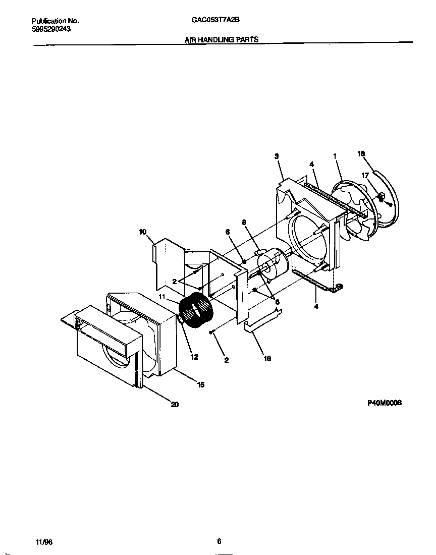 Air handling parts