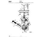 Universal/Multiflex (Frigidaire) MDB421RFR1 motor & pump diagram