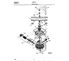 Universal/Multiflex (Frigidaire) MDB531RFR1 motor & pump diagram