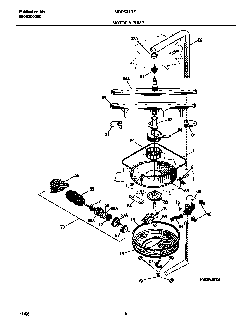 Motor & pump