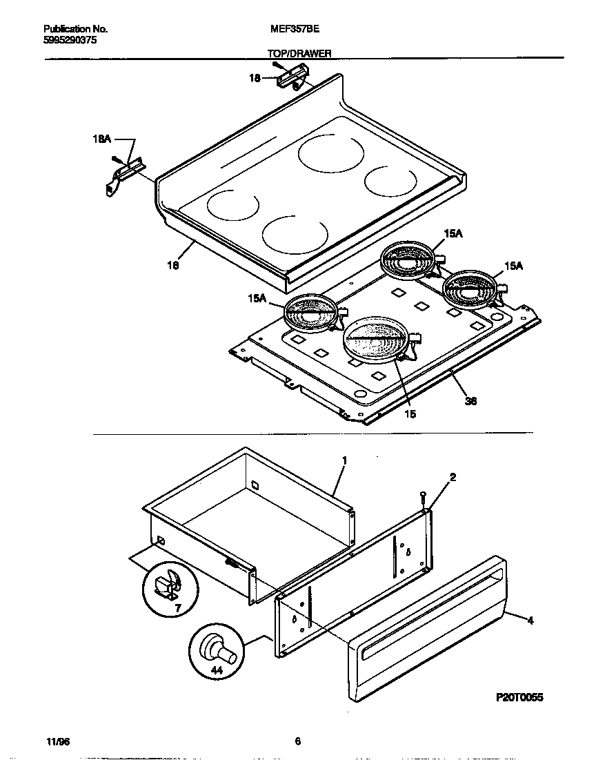 Top/drawer