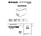 Universal/Multiflex (Frigidaire) MFC07M1BW3 cover diagram