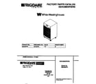 White-Westinghouse MDD30FW1 cover diagram