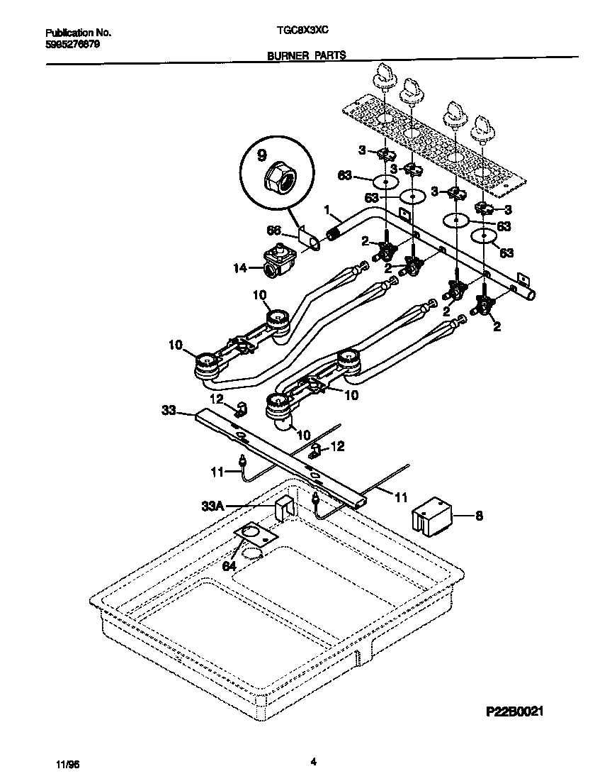 BURNER PARTS