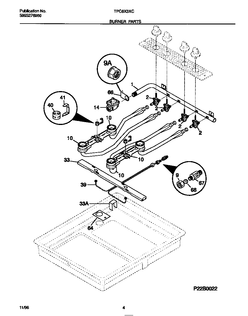 BURNER PARTS