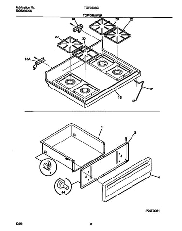 Top/drawer