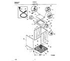 Frigidaire FWS6977EW0 cabinet/top diagram