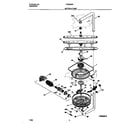 Frigidaire FDB636GFS1 motor & pump diagram