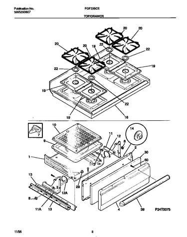 Top/drawer