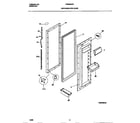 Frigidaire FRS26WRCD5 refrigerator door diagram