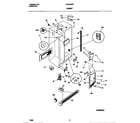 Frigidaire FRS26WRCW5 cabinet diagram