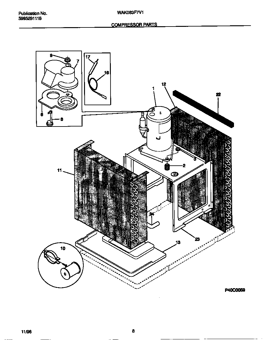 Compressor parts
