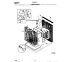 White-Westinghouse WAK103F1V1 compressor parts diagram