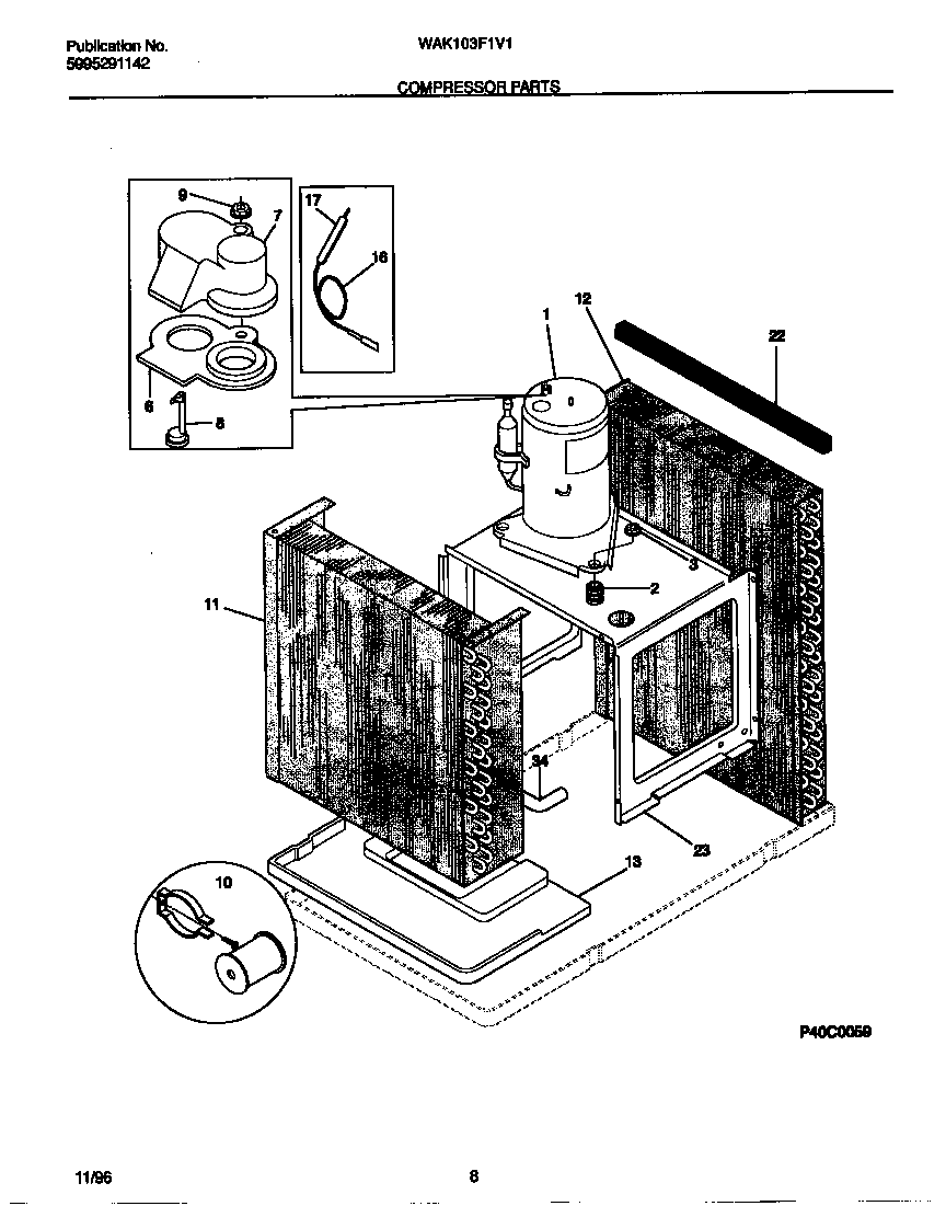 Compressor parts