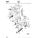 Universal/Multiflex (Frigidaire) MRS22WNED2 cabinet diagram