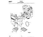 Universal/Multiflex (Frigidaire) MRS22WNED2 ice & water dispenser diagram