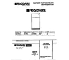 Frigidaire FRT18JRCW3 cover diagram