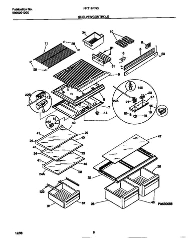 Shelves/controls