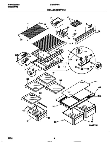 Shelves/controls