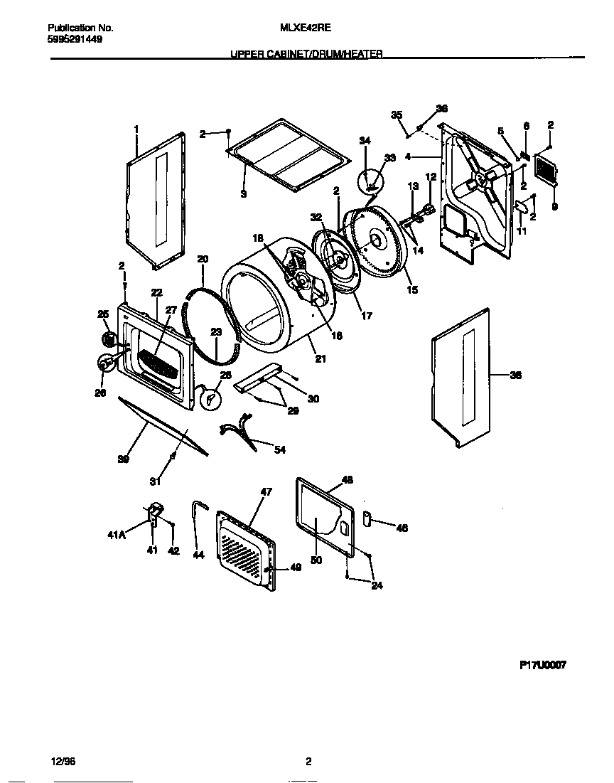 UPPER CABINET/DRUM/HEATER