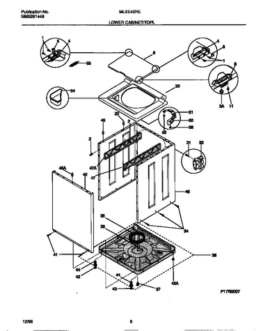 Lower cabinet/top