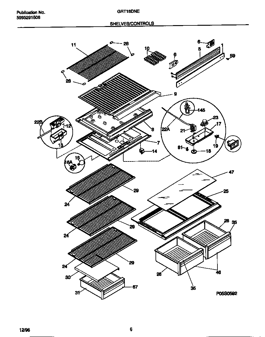 SHELVES/CONTROLS