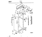 Frigidaire F44N18CEW2 cabinet diagram