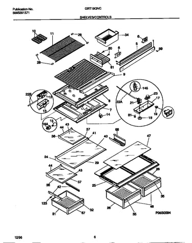 Shelves/controls