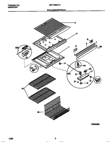 Shelves/controls