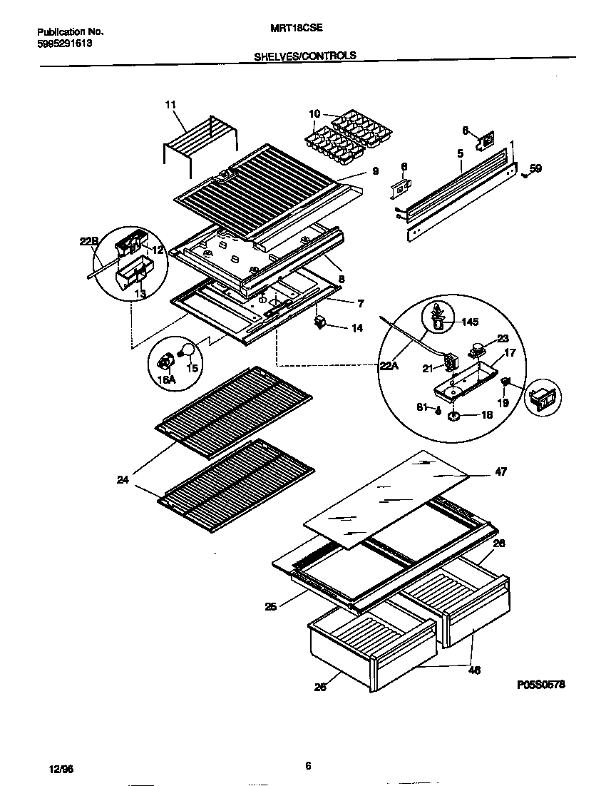 SHELVES/CONTROLS